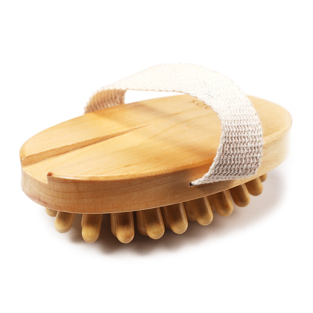 Hemu Massage Brush Handleless South Fin Body Massage Care Brush Body Brush