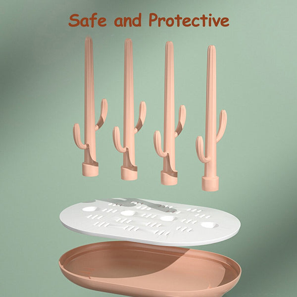 Baby Bottles Dryer Milk Bottle Drain Rack Bottle Rack Drying  Washing Drying Feeding Bottles Dryer for Space Saving