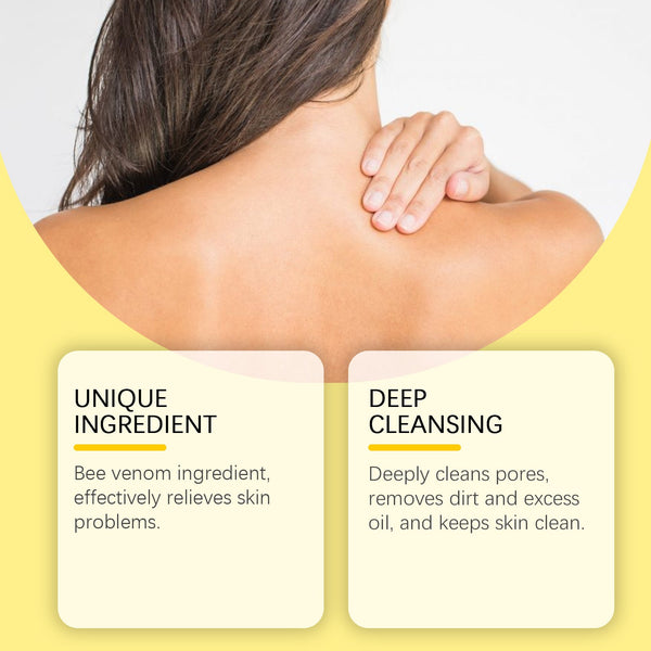 Derma Care Bee Soap, Repair Skin Moisturizing Skin Care Improve Skin Cleansing Foam Body Soap