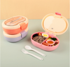 Modern simple food grade microwaveable lunch box with compartments