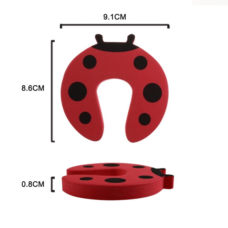 Children Safety Cartoon Door Clamp Pinch Hand Security Stopper