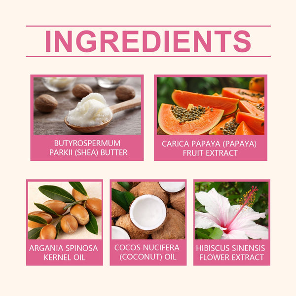 Hibiscus Flower Moisturizing Butter Moisturizer Hydrates, Nourishes And Restores Dry Skin And Softeners