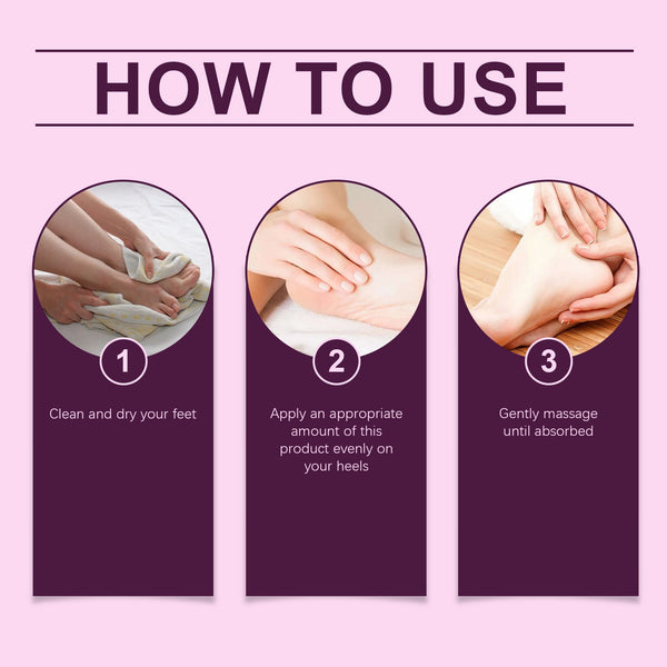 Heel Care Cream, Moisturizing And Repairing Hydrating Heel Relief And Moisturizing Foot Skin Care Cream