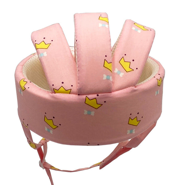 Baby Learning to Walk Anti-Collision Hat Infant Toddler Safety Helmet Cotton Protective Cap Fully Cotton Breathable Lightweight
