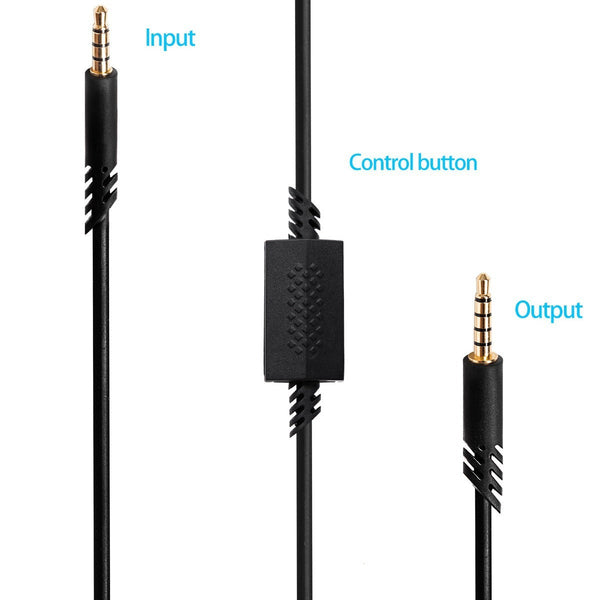 Suitable for Logitech ASTRO A10 A40 gaming headphones Ps4 connection cable headphone audio cable