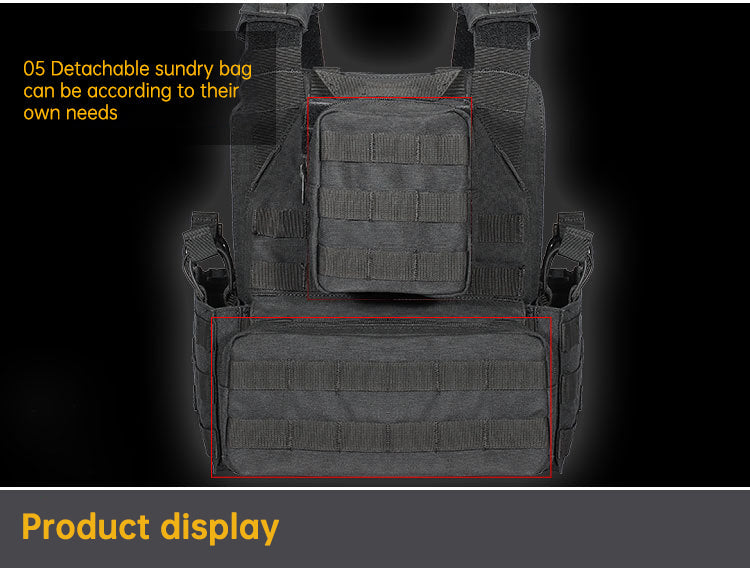 Outdoor Quick Dismantling Tactical Vest Outdoor Equipment 6094 Tactical Vest CS Training Equipment