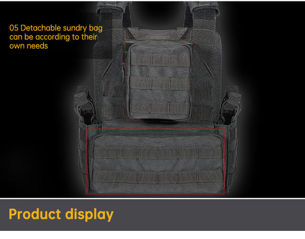 Outdoor Quick Dismantling Tactical Vest Outdoor Equipment 6094 Tactical Vest CS Training Equipment