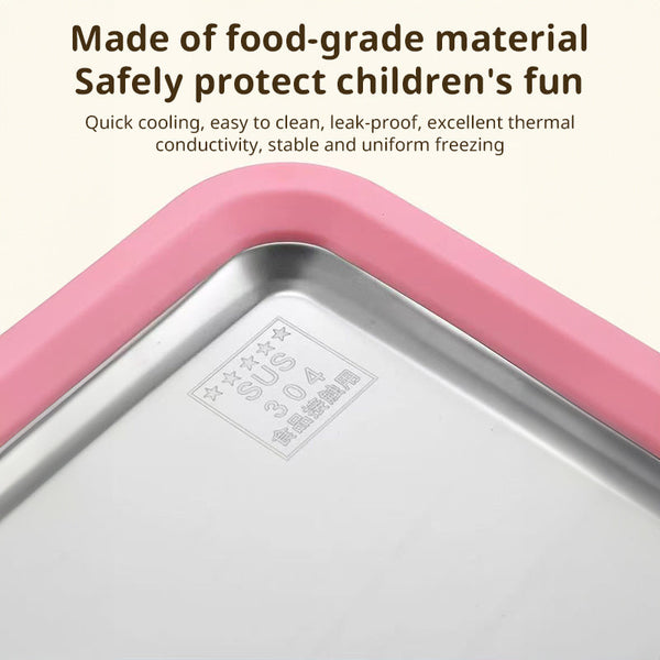 Home ice cream maker, small frozen yogurt maker, handmade for kids, frozen ice tray, family kitchen tools