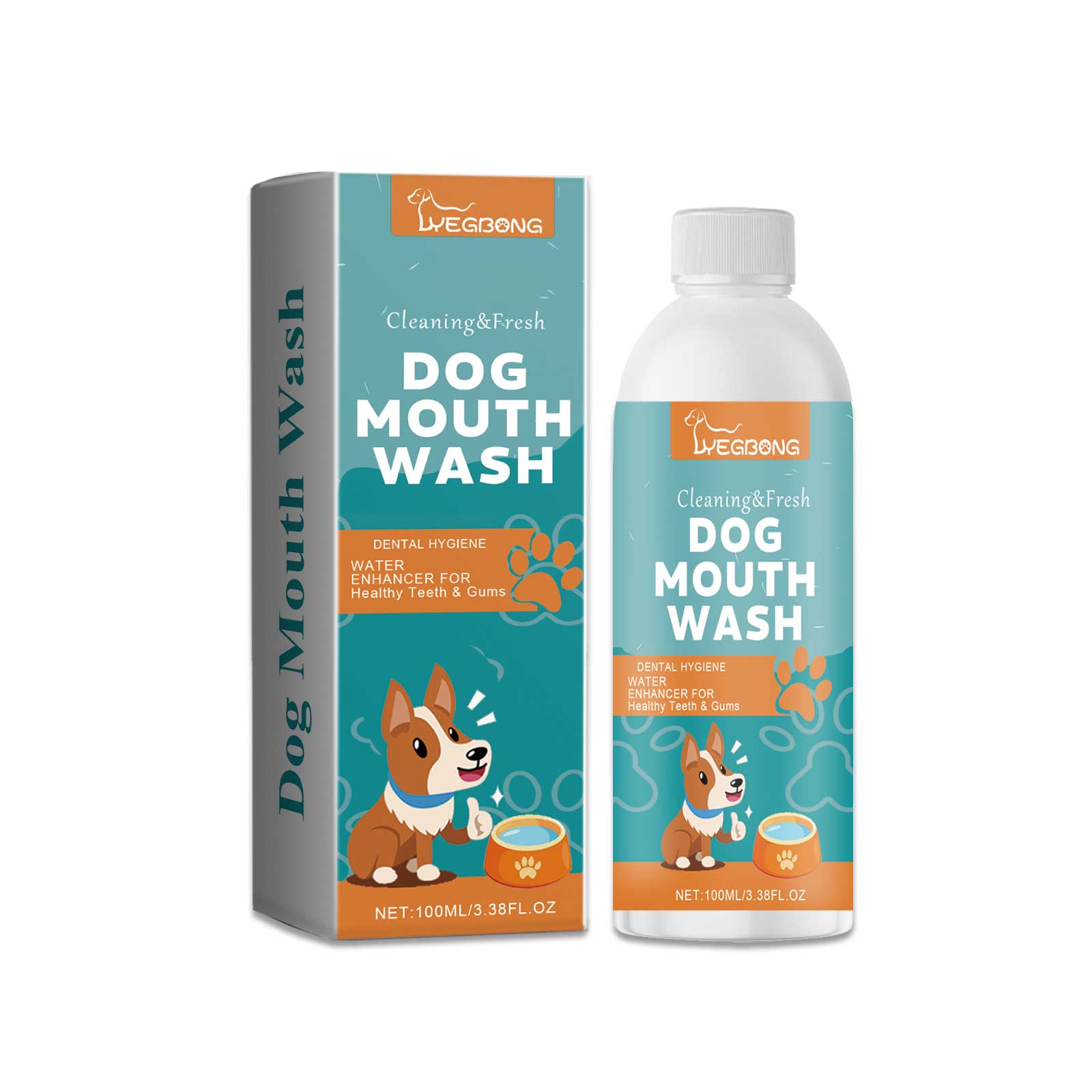 Dog Mouthwash Care Pet Oral Hygiene Cleaning Tartar Odor Dog Mouthwash