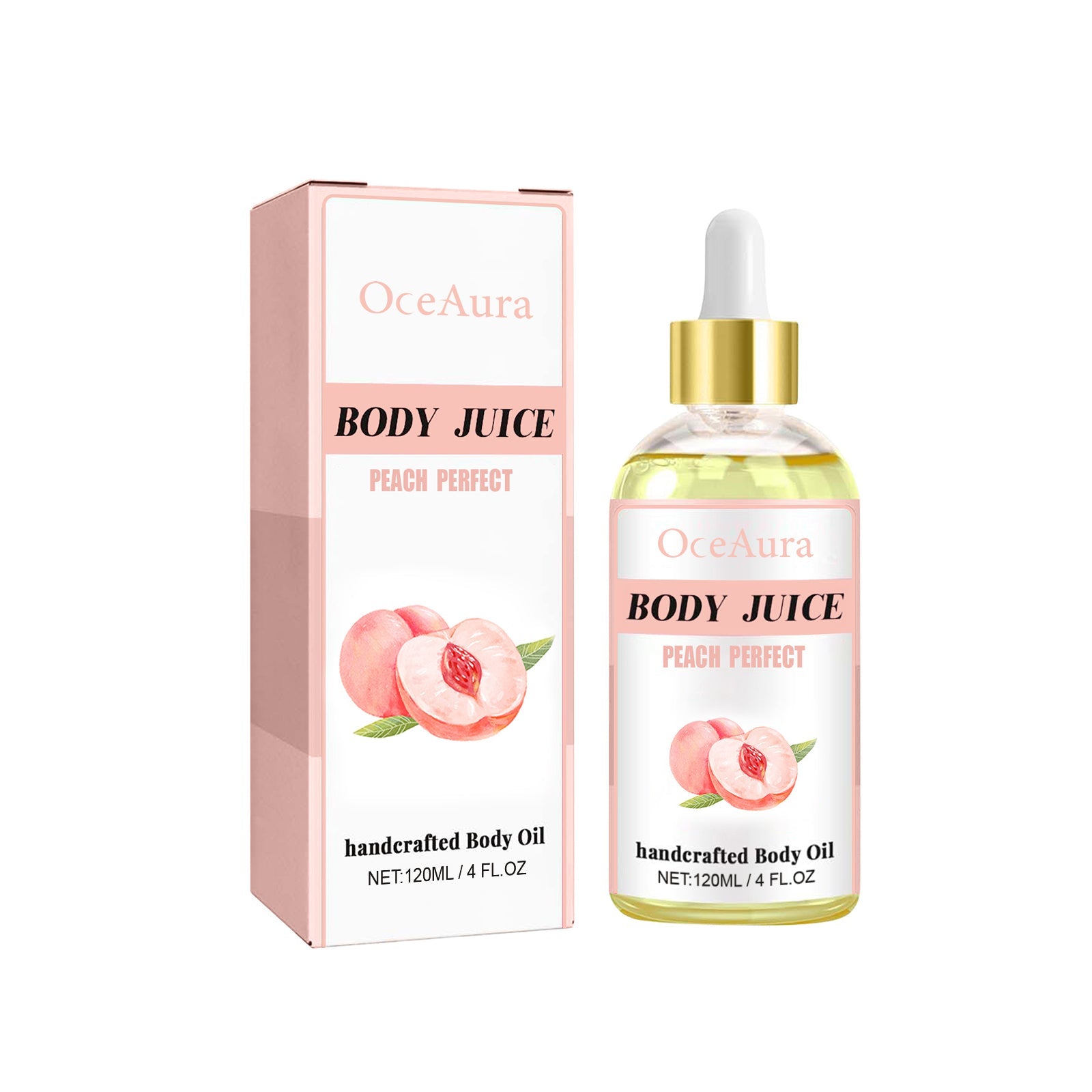 Handcrafted Body Oil, Hydrating And Moisturizing Essential Oil For Firming And Soothing Skin
