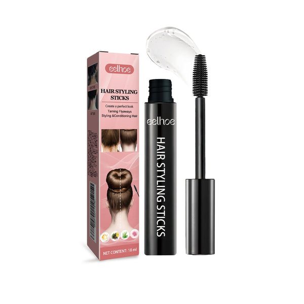 Hair Styling Sticks, Smooth Frizzy Natural Non-Greasy Hair Permanent Styling Broken Hair Finishing Cream