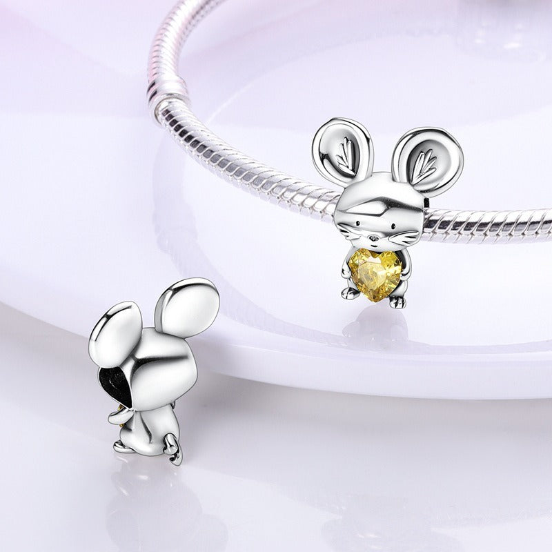 Bracelet pendant accessories animal owl rabbit