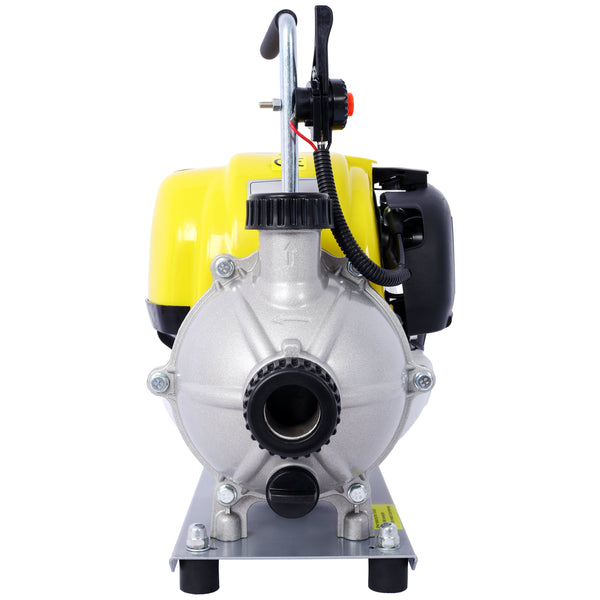 38CC four stroke gasoline water pump, 1.5-inch portable gas powered water pump, commercial engine water pump, 8500r/min