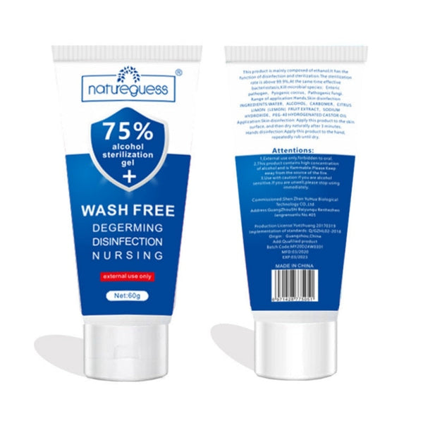 Travel Portable Hand Sanitizer Gel Anti-Bacteria Moisturizing Liquid Disposable No Clean Waterless Antibacterial Hand Gel