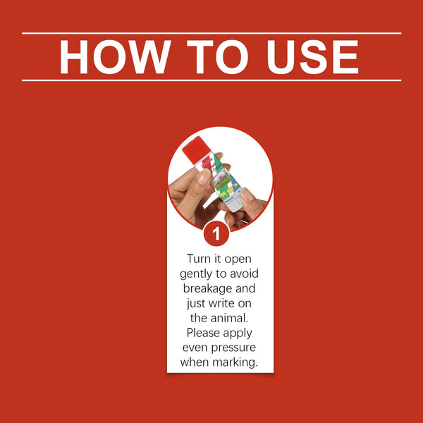 Livestock Marker Crayon Lubricates Durable And Clearly Distinguishes Clear Marker Crayon Livestock Classification