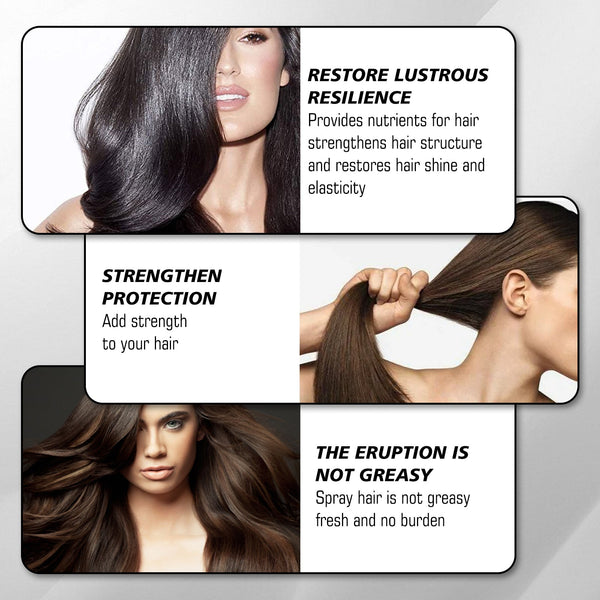 Hair Shine Spray Repair Dry And Irritated Hair Moisturizing Hair Treatment Spray For Damaged Hair