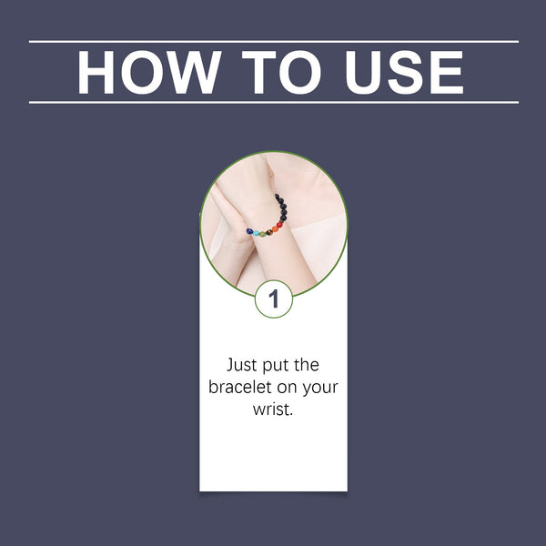 Jewelry Bracelet, Jewelry Beads String Colorful Volcanic Stone Bracelet Female Adjustable Braided Beading