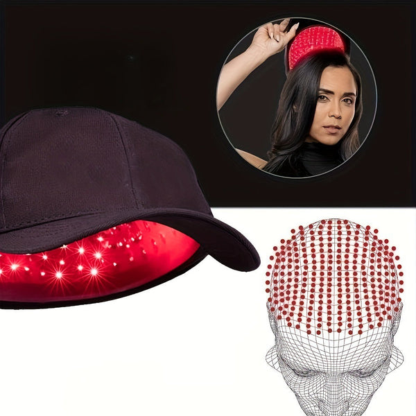 Red light therapy hair care cap hair care device portable portable hair follicle care hair dense hair care helmet hair care
