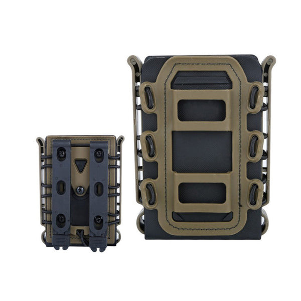 Live CS Tactical Waist Hanging Box 5.56&7.62 Elastic Scorpion Quick Pull Outdoor Multi purpose Kit