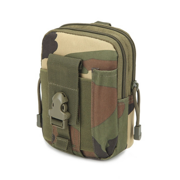 JupiterGear Tactical MOLLE Military Pouch Waist Bag for Hiking, Running and Outdoor Activities