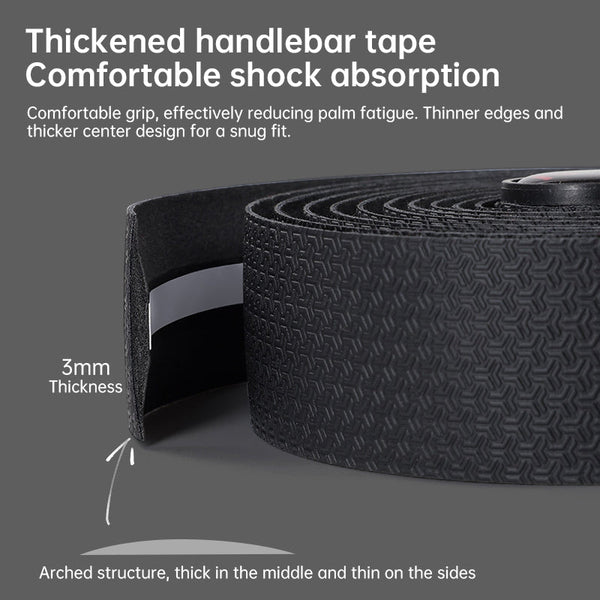 NPY Mamba Pattern Handlebar Tape for Road Bikes - Anti-slip, Sweat-absorbent and Breathable Road Bicycle Handlebar Tape
