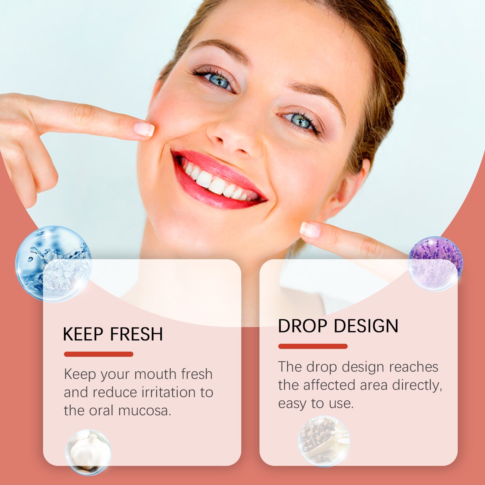 Herbal Dental Care Essence, Gentle Maintenance Of Oral Teeth And Gums Cool, Comfortable And Natural Fresh