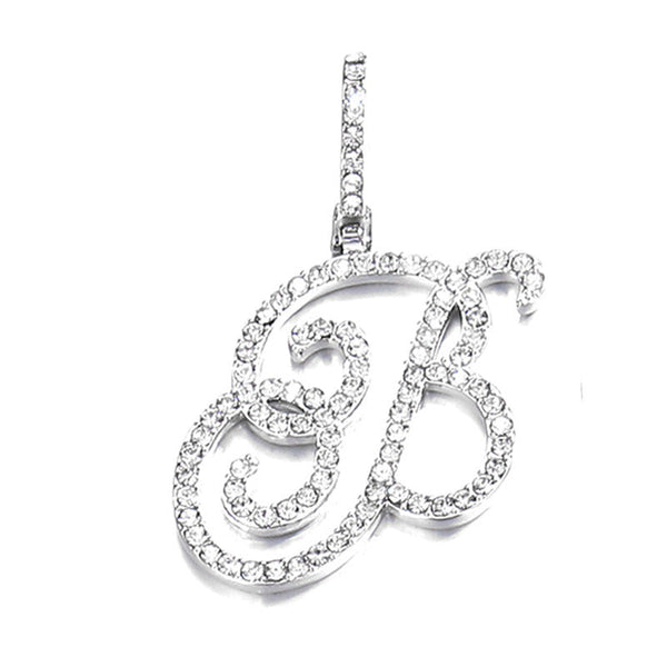 Hip hop accessories grass letter pendant melon seed buckle Cuban chain accessory