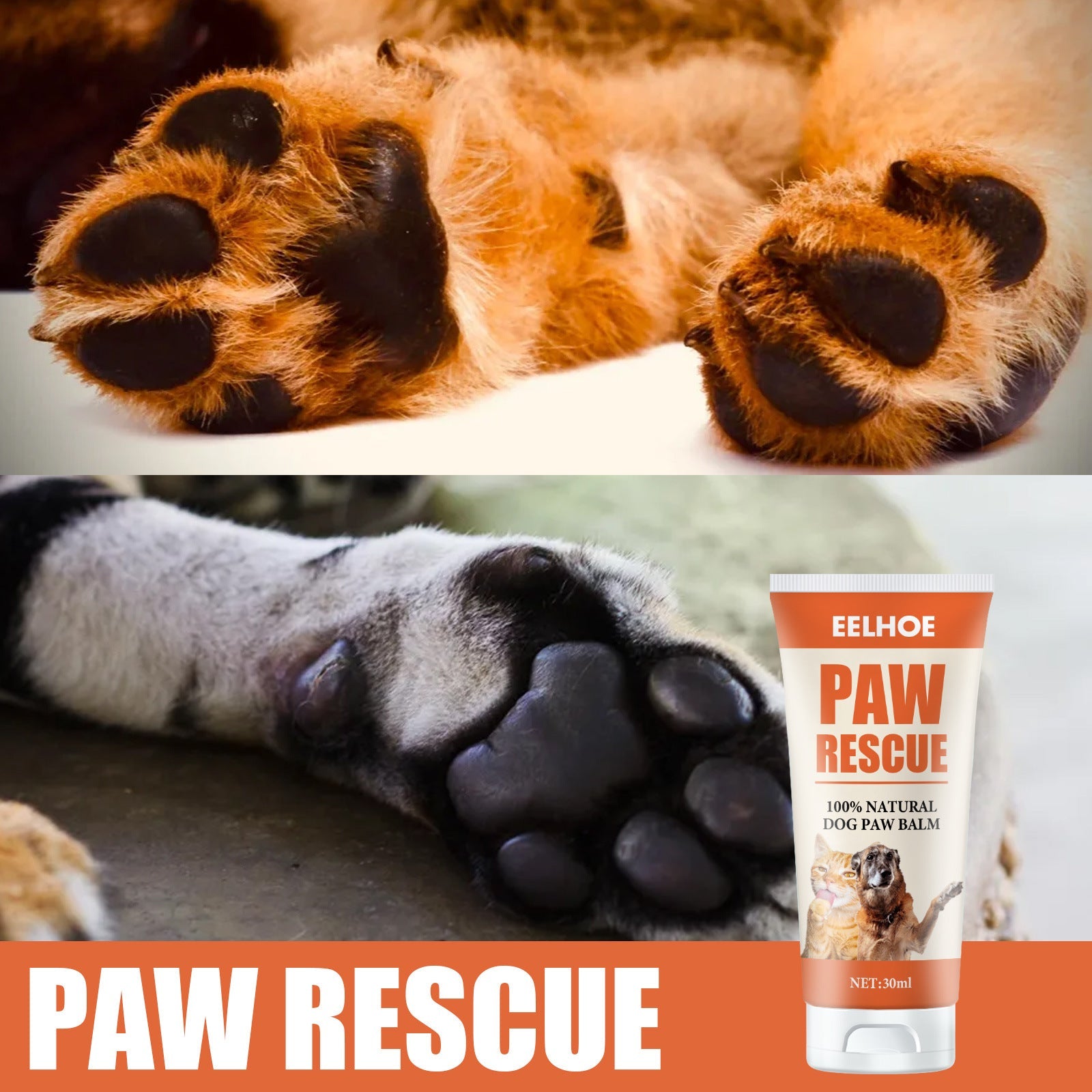 Pet Foot Care Cream For Animals, Cats, Dogs And Paws Foot Care Cream For Soles And Pads
