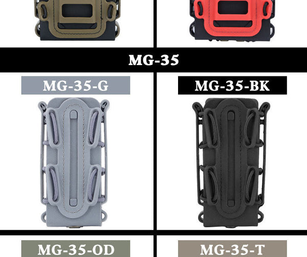 Live CS Tactical Waist Hanging Box 5.56&7.62 Elastic Scorpion Quick Pull Outdoor Multi purpose Kit