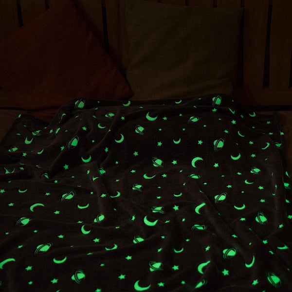 Magic Glow In The Dark Blanket luminous blanket children blanket fluorescent blanket
