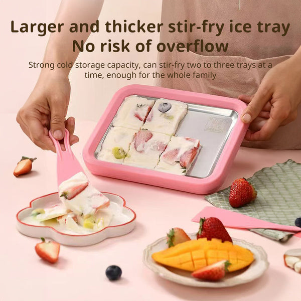 Home ice cream maker, small frozen yogurt maker, handmade for kids, frozen ice tray, family kitchen tools