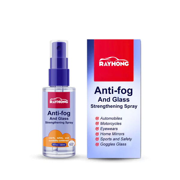 Anti-Fog Spray, Car Windscreens Long-Lasting Anti-Fog Anti-Rain And Cleaning Spray