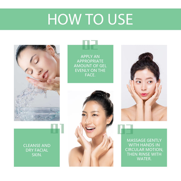 Exfoliating Gel, Mildly Clean Silent Black Mouth Contractive Pore Chamfer Bright Skin Gel