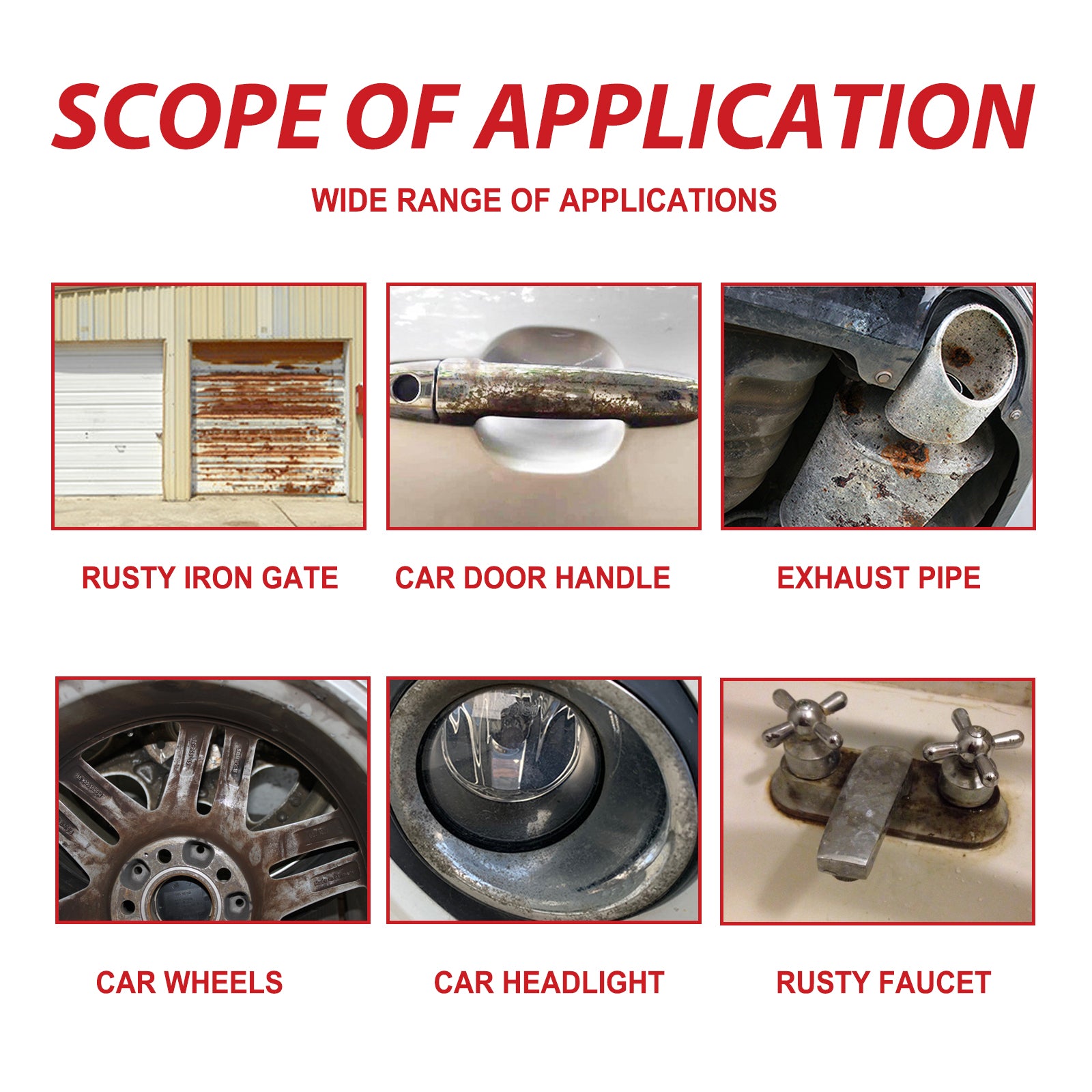 Rust Free Primer, Metallic Paint Rust Resistant Radiator Anticorrosion Conversion Reconditioning Coat Primer Conversion Agent