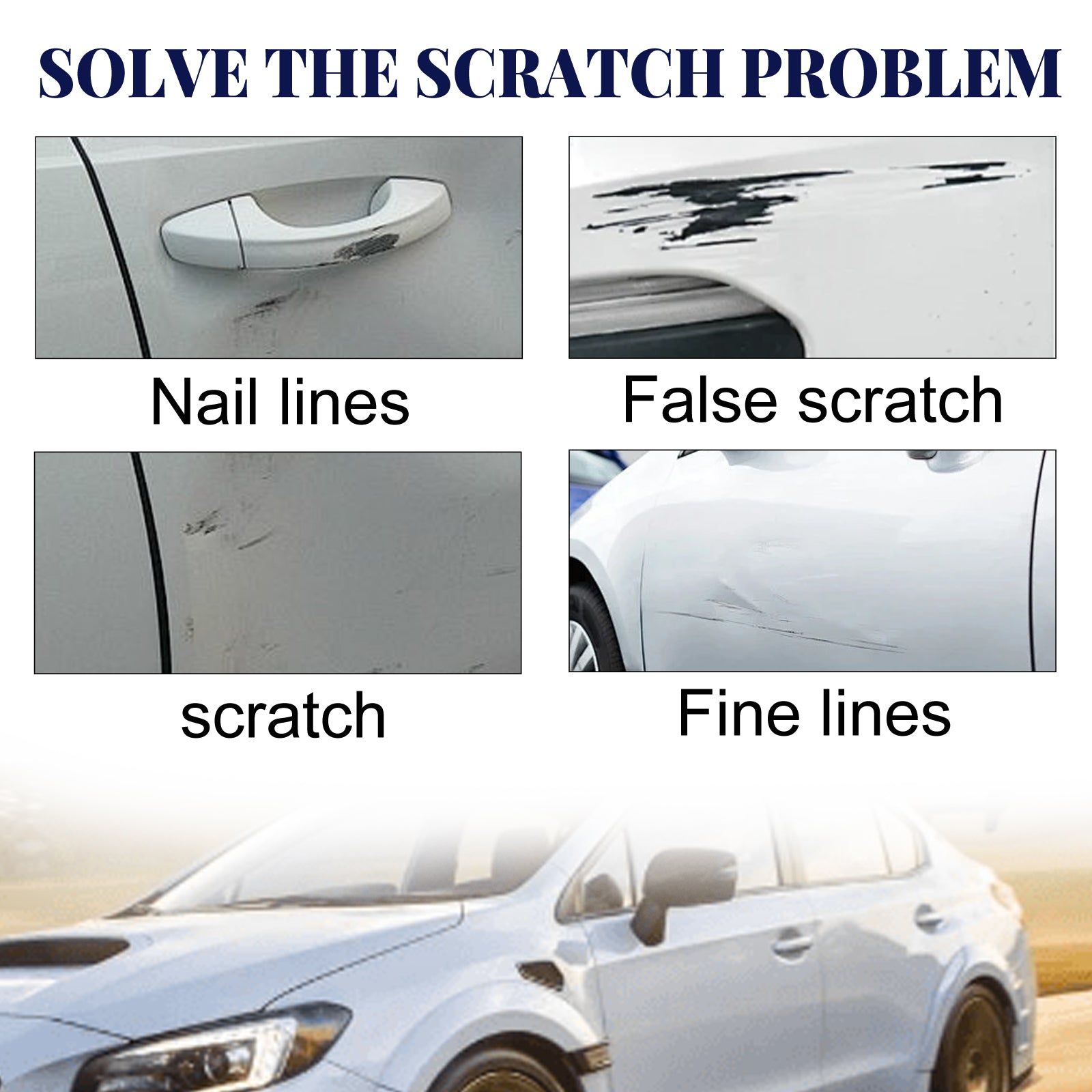 Car Scratch Removal Spray, Body Paint Scratch Repair Care Cleaning And Polishing Spray