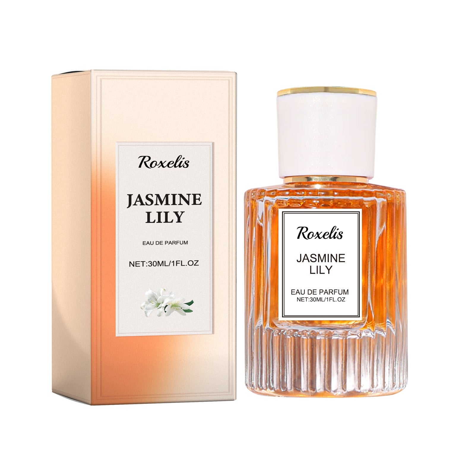 Lily Women Pheromone Perfume, Wrist Behind Ear Neck Natural Long-Lasting Light Fragrance Delicate Elegance Exudes Feminine Charm