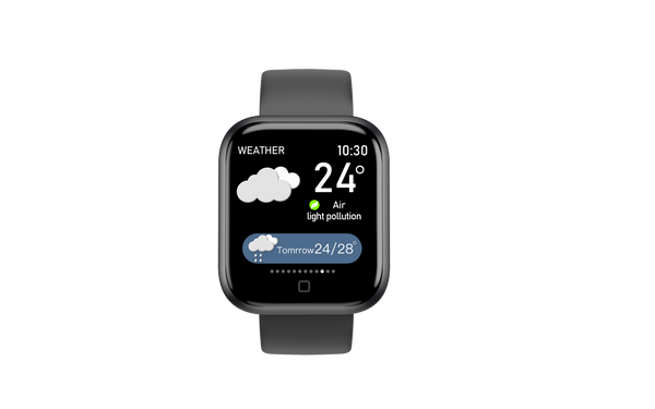 T80S Smart Bracelet Heart Rate Blood Pressure Sleep Monitoring Message Notification Chip Temperature Measurement Bracelet