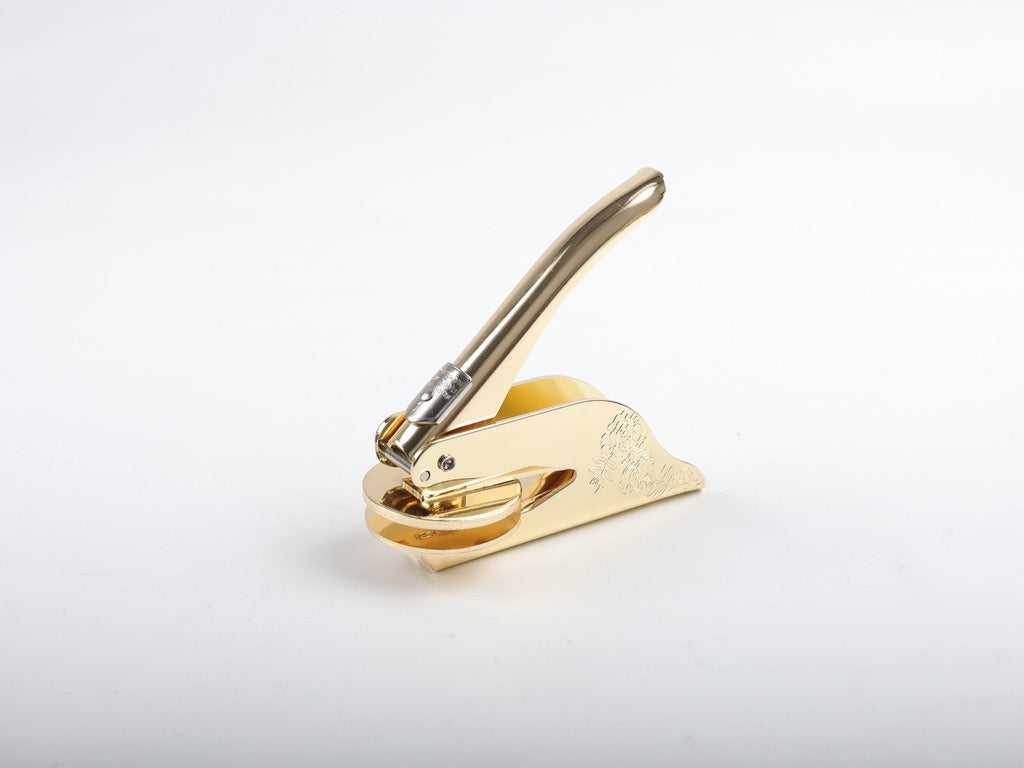 Customized non embroidered steel embossed pliers with steel seal engraved wedding pliers with steel seal logo