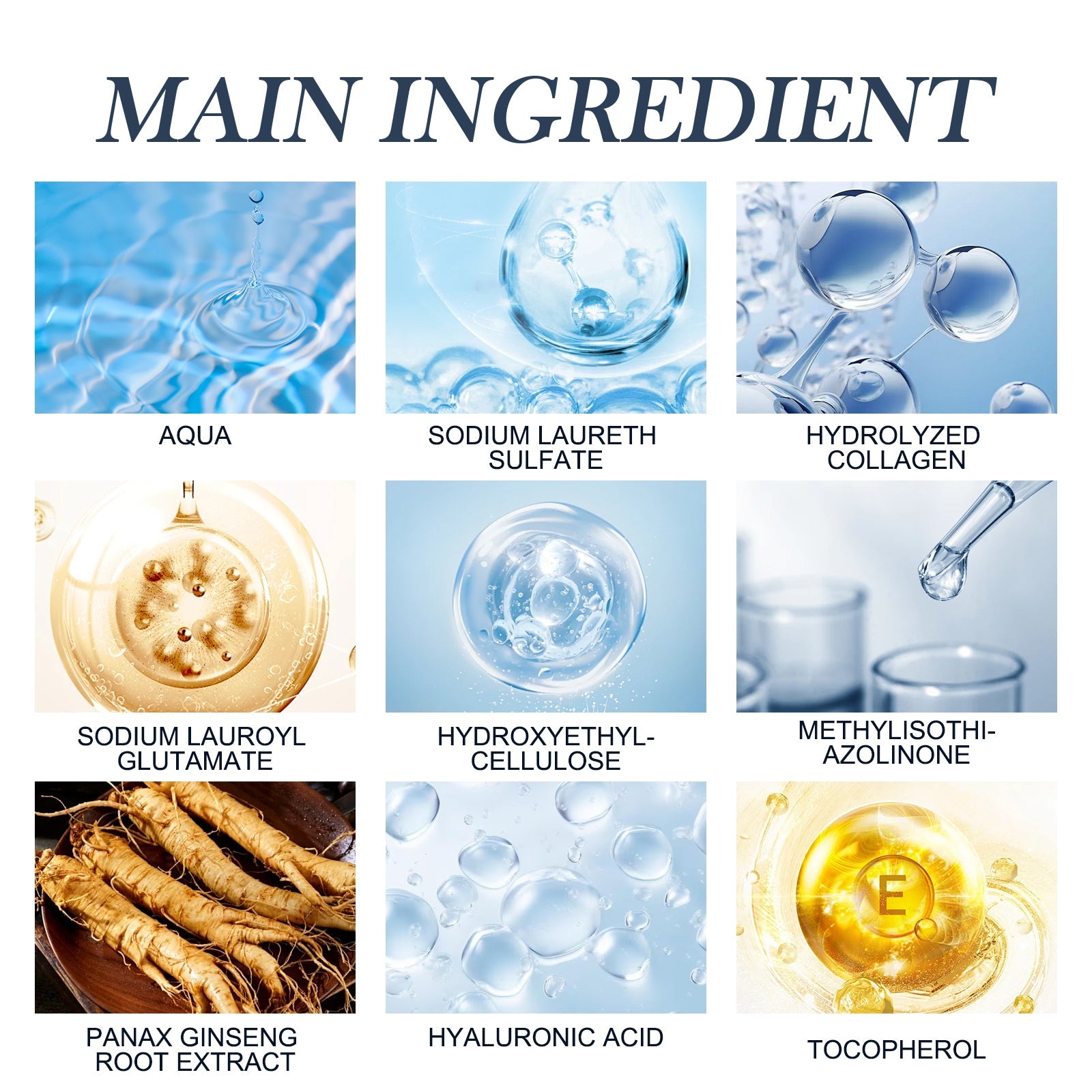 Men's Shampoo Deep Clean Moisturizing Root And Scalp Massage Nourishing Treatment Shampoo