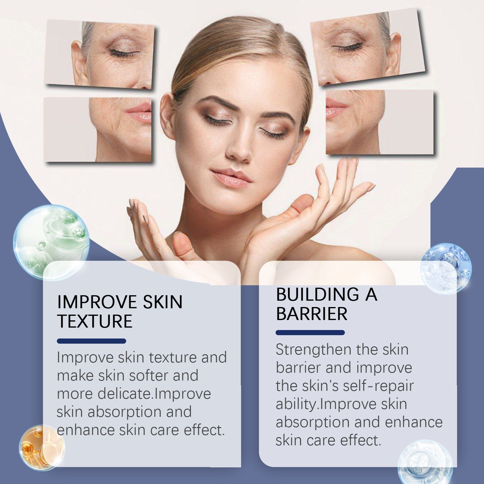 Ceramide Isolation Cream Skin Brightening Repair Moisturizing Refreshing Non-Sticky Firming Cream