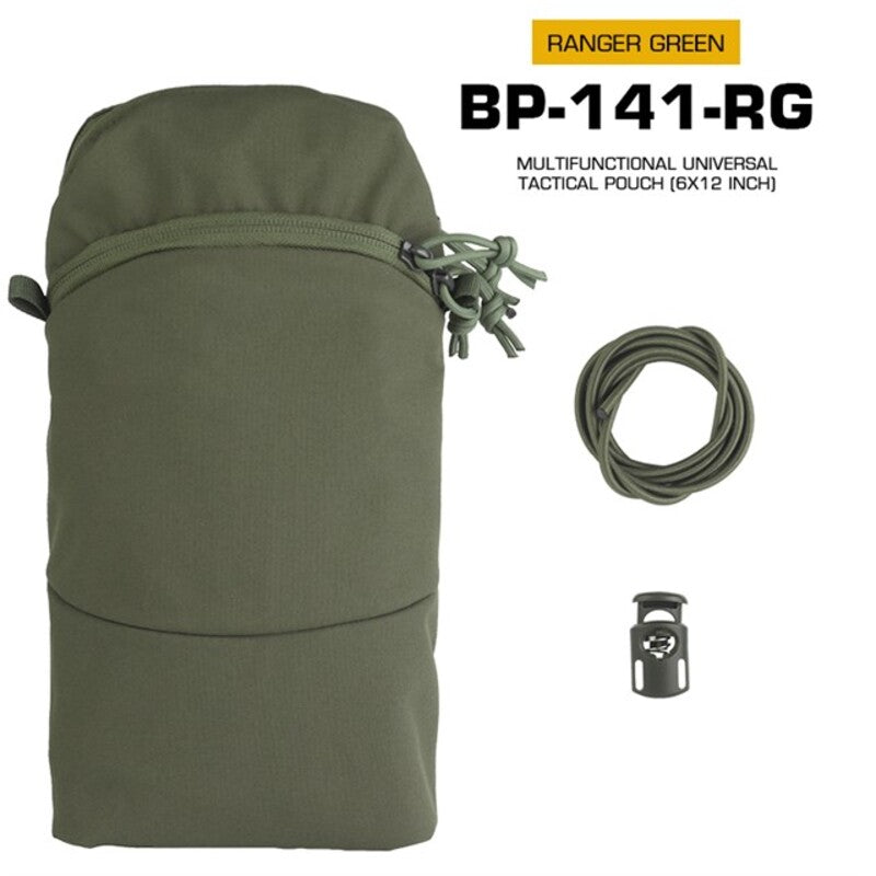 Tactical MOLLE Cylindrical Bag, 1.5L, for FCPC & GP Backpacks.