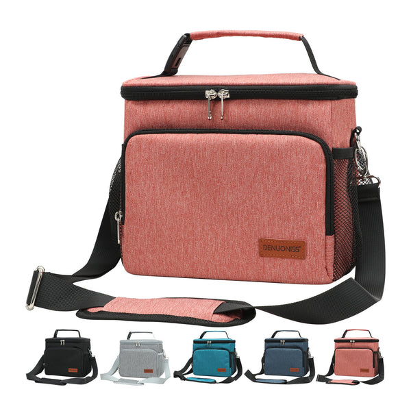 Fashionable and simple outdoor aluminum film waterproof and heat-insulating portable lunch box lunch bag lunch bag