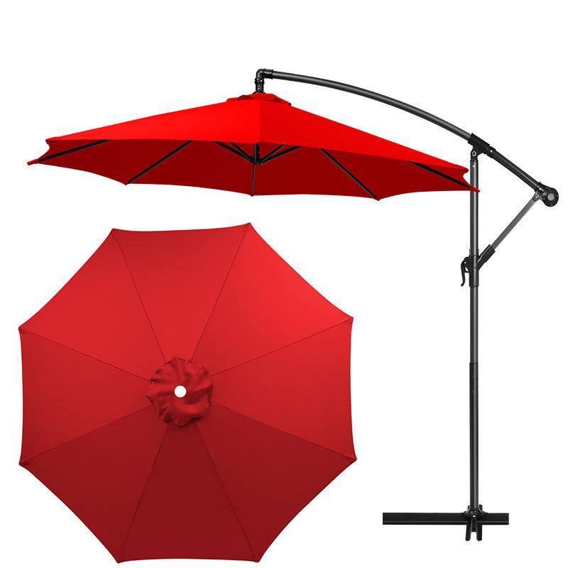 Outdoor sun umbrella advertising umbrella circular courtyard garden outdoor Roman umbrella banana umbrella