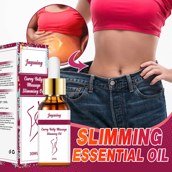 Body Shaping Essential Oil, Slimming Fat Belly Thighs Body Slimming Beauty Massage Essential Oil