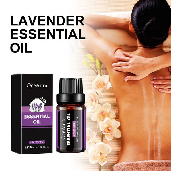 Lavender Essential Oil, Skin Moisturizing Whitening Beauty Firming Skin Relaxing Body Massage Essential Oil
