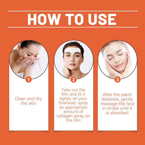 Hydrolyzed Collagen Patch Moisturizing, Firming, Whitening, Moisturizing And Lifting Forehead Patch