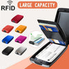 Fashion Bank Card Business Card Case Aluminum Alloy Bank Card Wallet Card Holder Bag Aluminum Bag