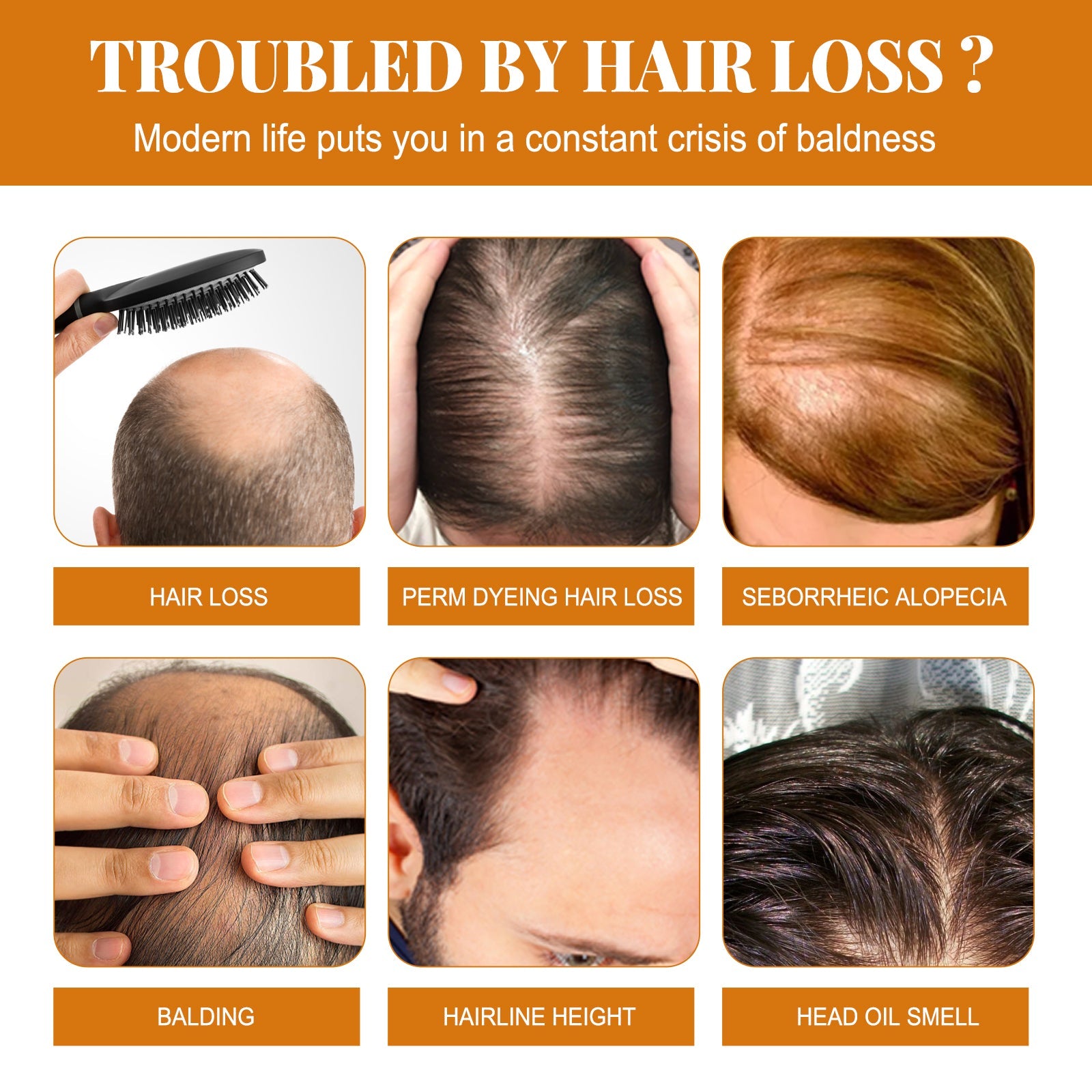 Horse Oil Shampoo Deep Cleaning Scalp Dandruff Control Oil Control Fluffy Hair Moisturizing Hair Care