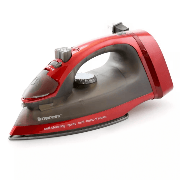 Impress Mid-Size Cord-Rewind Iron with Non-Stick Spray and Burst - REFURBISHED