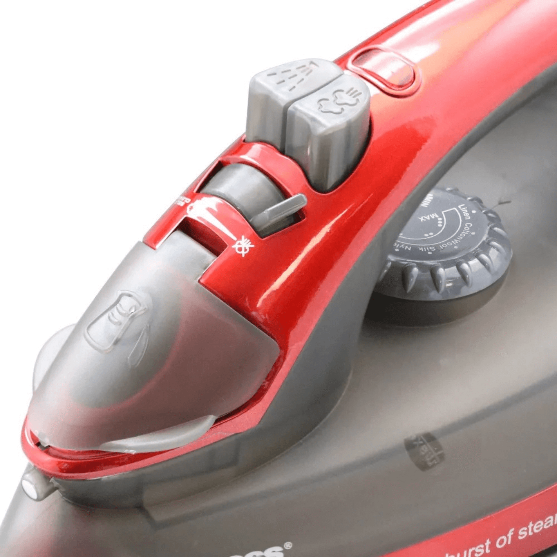 Impress Mid-Size Cord-Rewind Iron with Non-Stick Spray and Burst - REFURBISHED